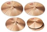 Paiste 2002 Cymbal Set with Free 17" Crash Front View